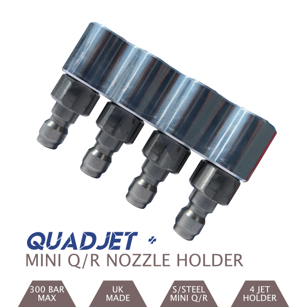 Stainless Steel QuadJet - J-Rod Assembly